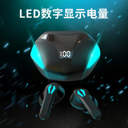 New Game Bluetooth Headset Low Latency 5.2 E-sports Game Bluetooth Wireless Headset Low Power Consumption JS18 - Image 3